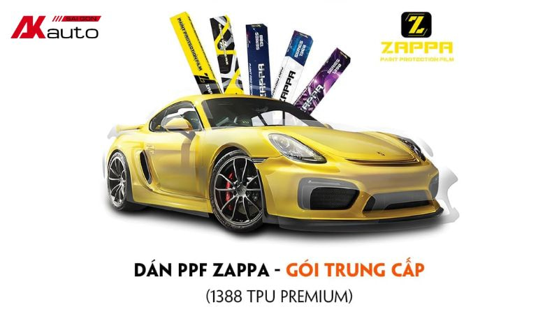 PPF Zappa 1388 TPU Premium - Gói nâng cao