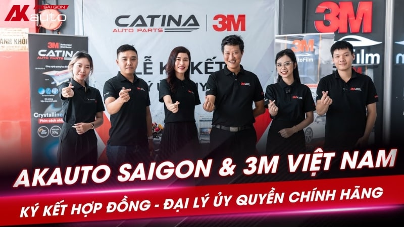 AKauto là đại lý ủy quyền chính thức của 3M Việt Nam
