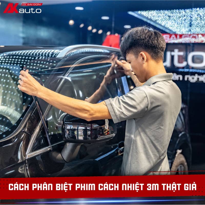 Cách phân biệt phim cách nhiệt 3M thật giả
