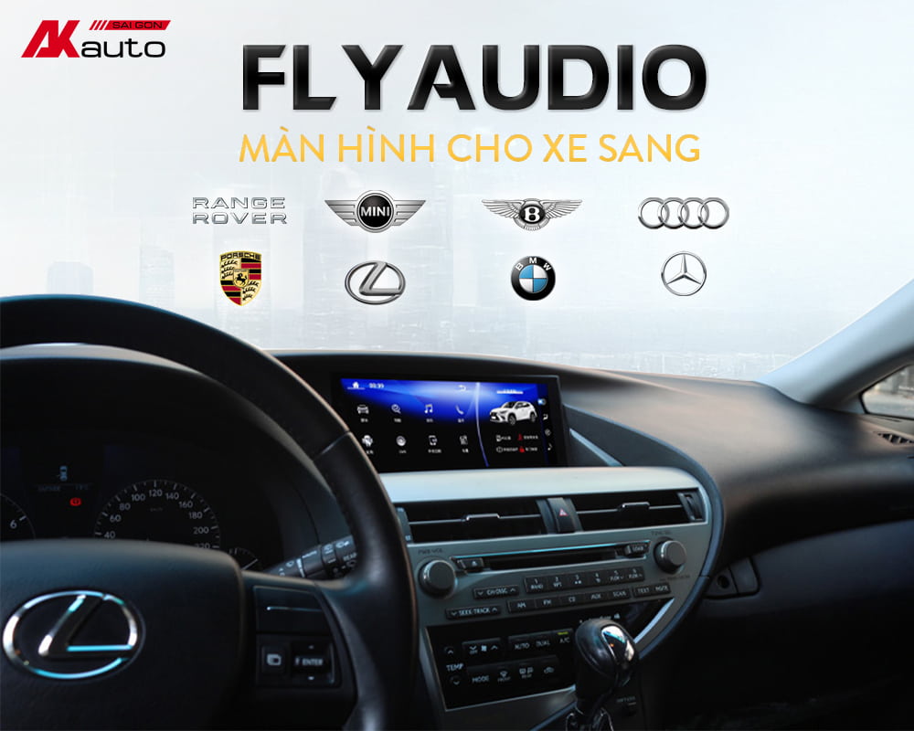 Màn hình android Flyaudio cho xe sang