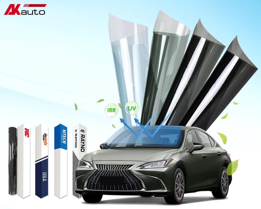 Phim cách nhiệt chống tia UV, tia hồng ngoại