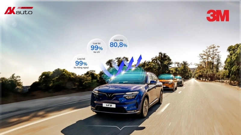 Thương hiệu 3M đến từ Mỹ, phân phối phim cách nhiệt cao cấp trên toàn cầu