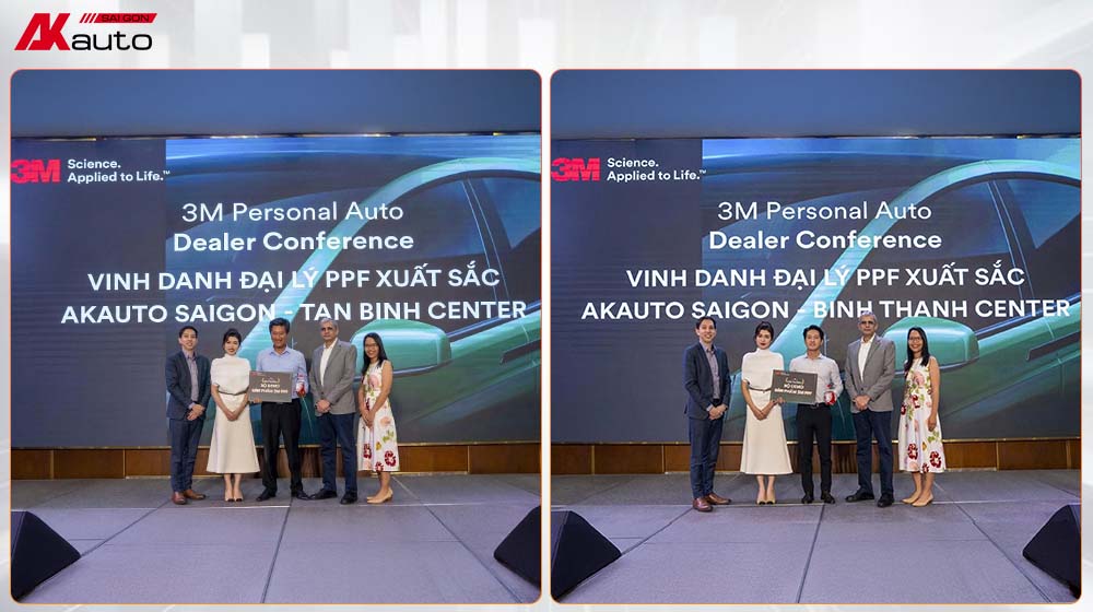 AKauto nhận được nhiều giải thưởng trong lĩnh vực dán PPF ô tô