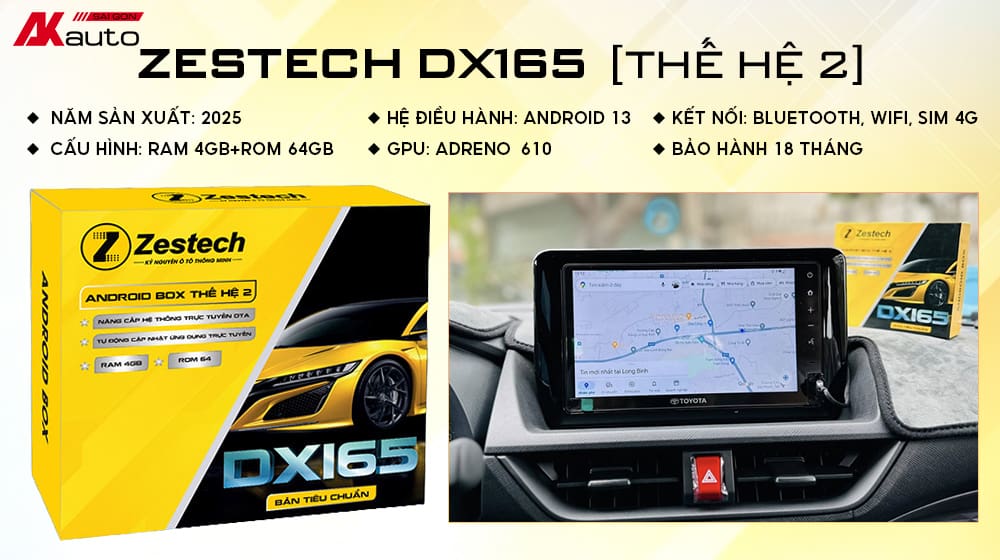 Android Box Zestech DX165 thế hệ 2