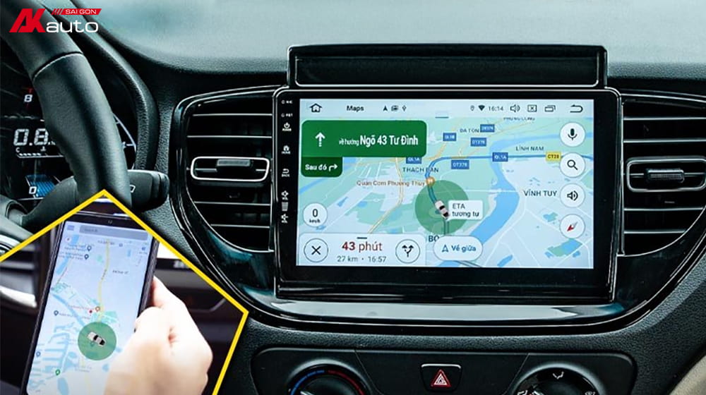 Thiết bị hỗ trợ người dùng định vị xe từ xa