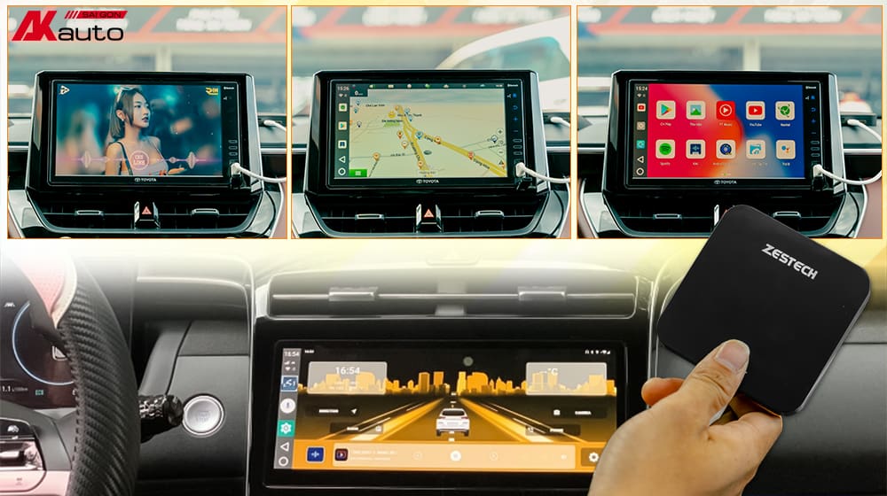 Android Box Zestech sở hữu cấu hình mạnh mẽ