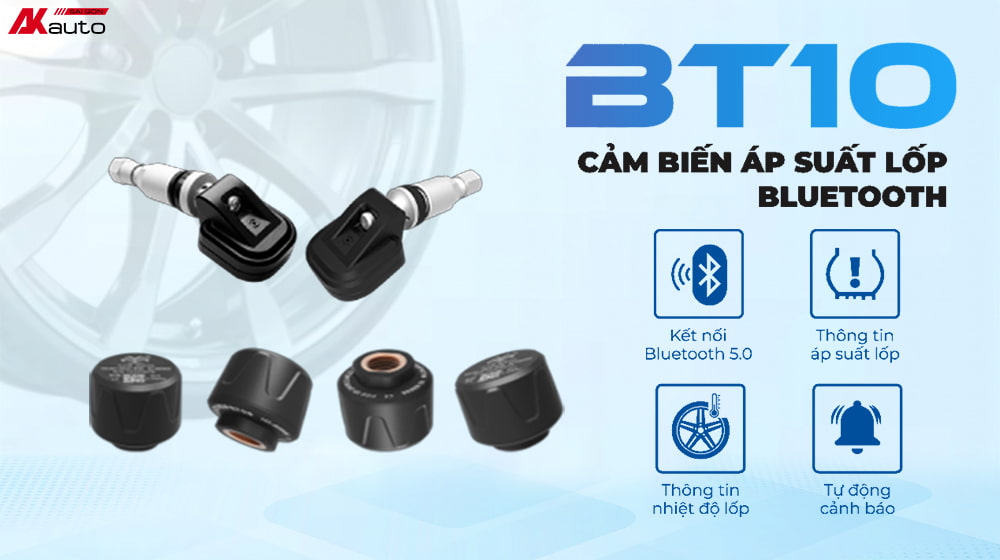 Cảm biến áp suất lốp Vietmap BT10