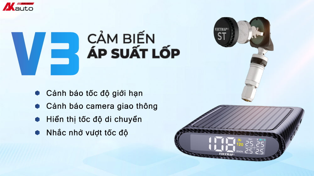 Cảm biến áp suất lốp Vietmap V3