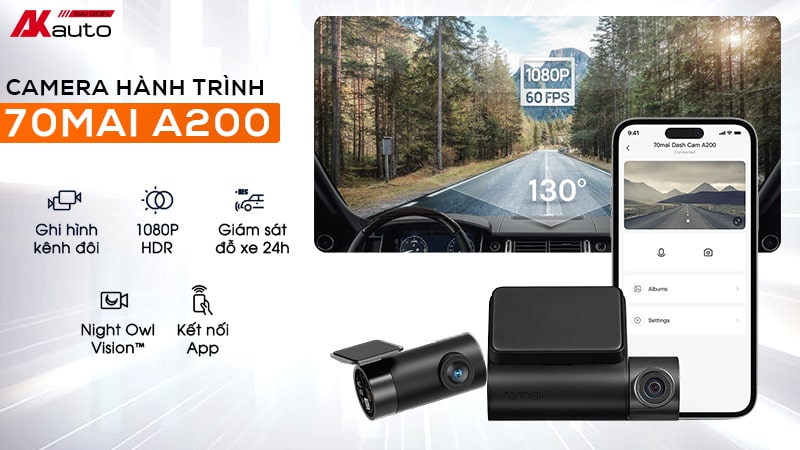 Camera hành trình 70mai A200