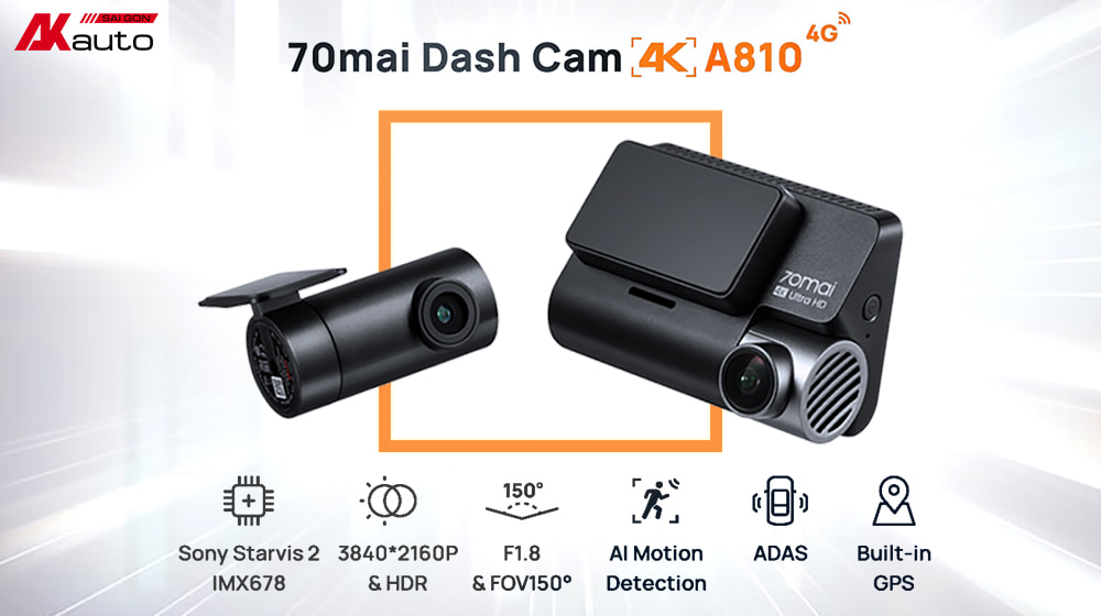 Camera hành trình 70mai A810