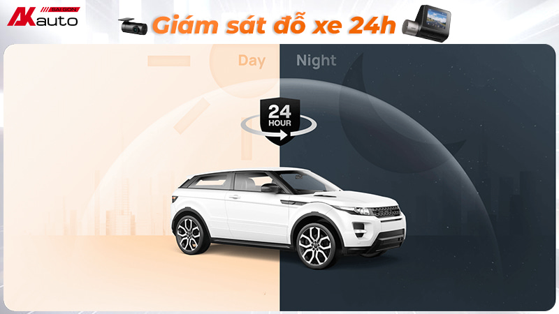 Camera 70mai trang bị tính năng giám sát xe 24h