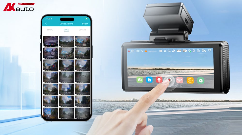 Thiết kế giao diện camera Vietmap thân thiện, dễ dùng