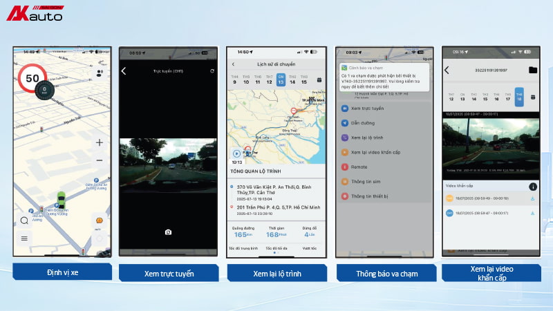 Vietmap L110 hỗ trợ kết nối 4G, quản lý phương tiện từ xa trên điện thoại