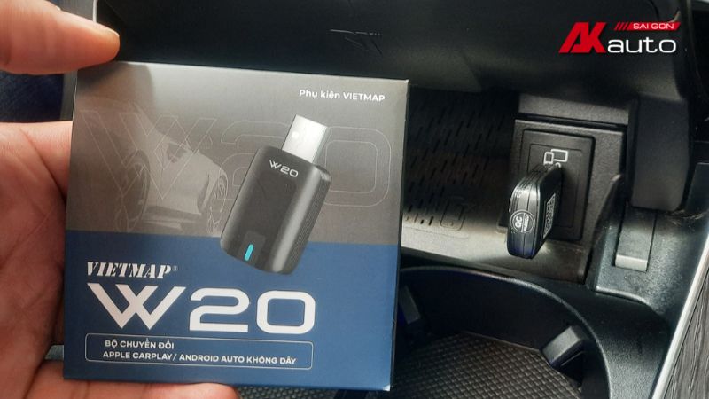 Trang bị Vietmap W20 để trải nghiệm lái xe hoàn hảo