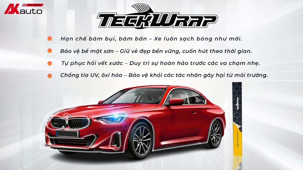 PPF Teckwrap đến từ Mỹ, chất lượng vượt trội