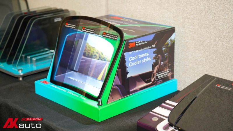 Phim cách nhiệt 3M Crystalline Series có độ trong suốt cao, giảm lóa tốt