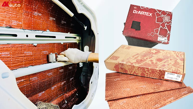 Lựa chọn vật liệu chính hãng để đảm bảo hiệu quả cách âm chống ồn cho xe hơi