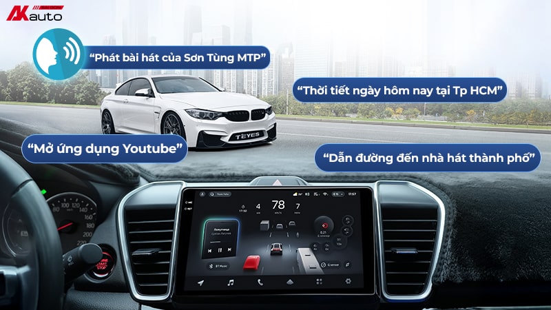 Màn hình cho phép ra lệnh bằng giọng nói thông minh với công nghệ AI thế hệ mới