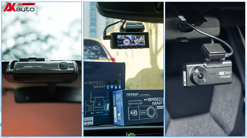 Đa dạng mẫu mã camera Vietmap từ thấp đến cao cấp