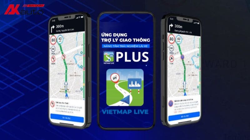 Phần mềm dẫn đường Vietmap Live