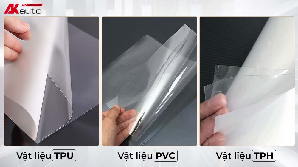 Các chất liệu PPF ô tô