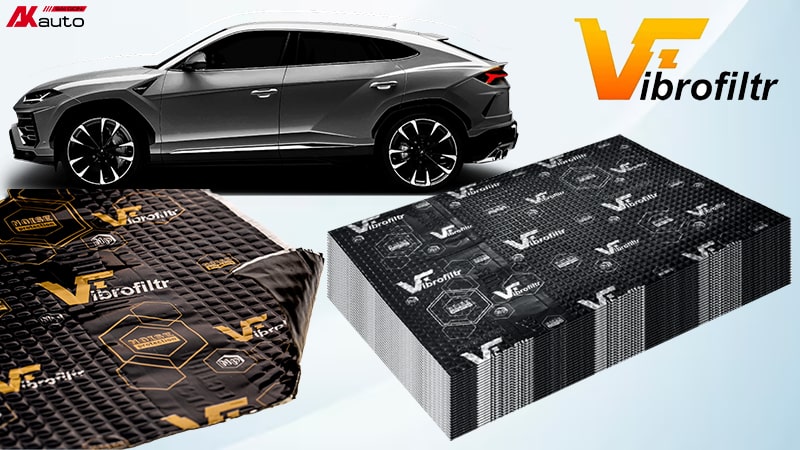 Vật liệu cách âm chống ồn ô tô Vibrofiltr