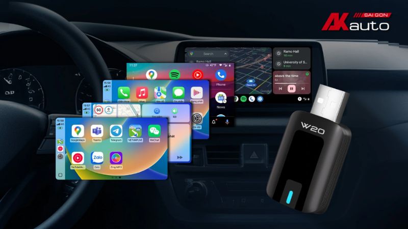 Vietmap W20 giúp chuyển đổi nhanh chóng, kết nối mượt mà dễ dàng hơn