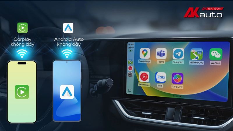 Vietmap W20 kết nối tự động nhanh chóng chỉ trong 15 giây