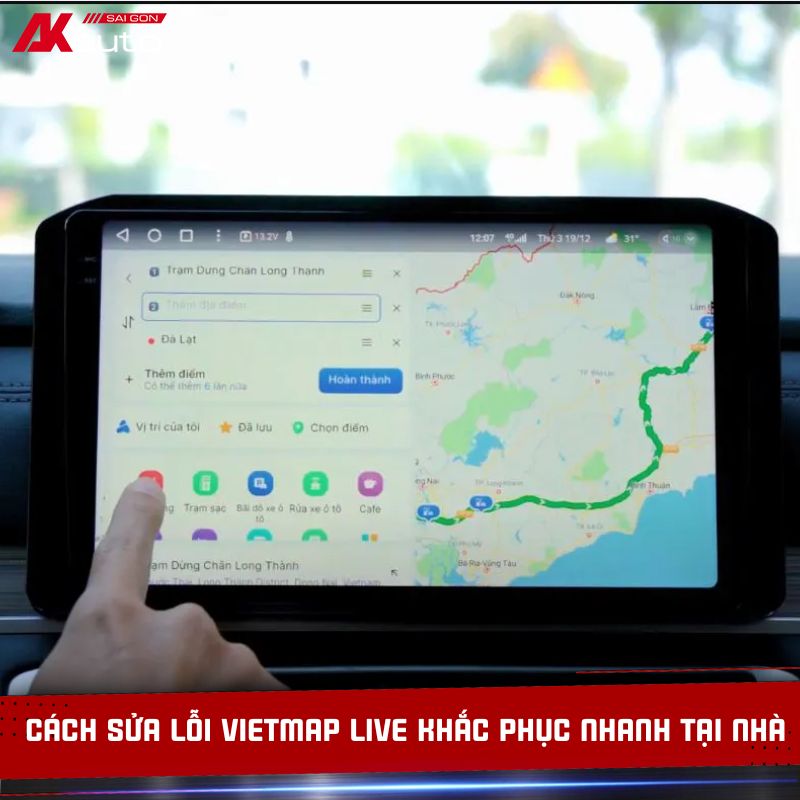 Hướng dẫn cách sửa lỗi Vietmap Live tại nhà