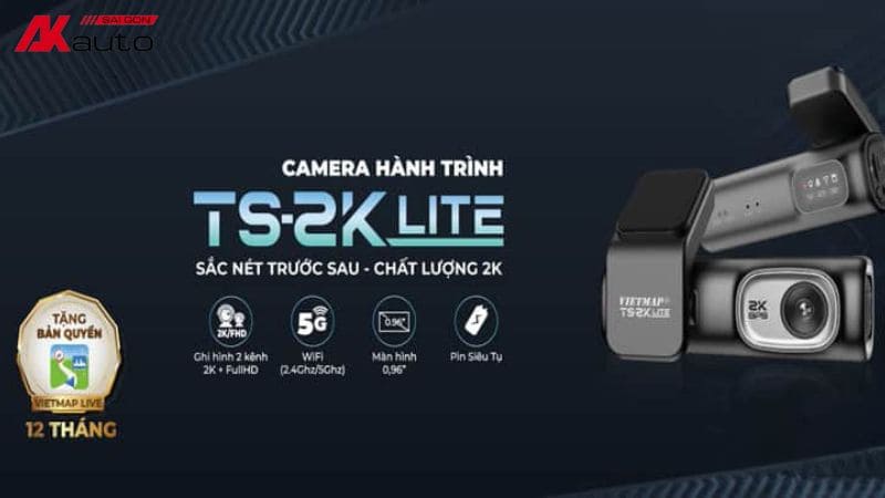 Mua camera hành trình tặng Vietmap Live 12 tháng