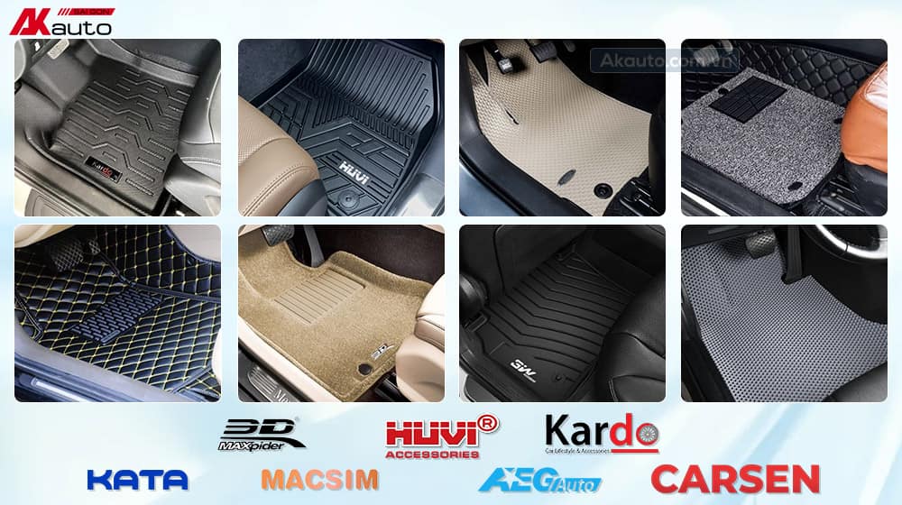 Chọn thảm sàn xe ô tô có thương hiệu uy tín, giá thành và bảo hành minh bạch