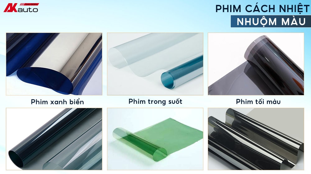 Phim cách nhiệt nhuộm màu