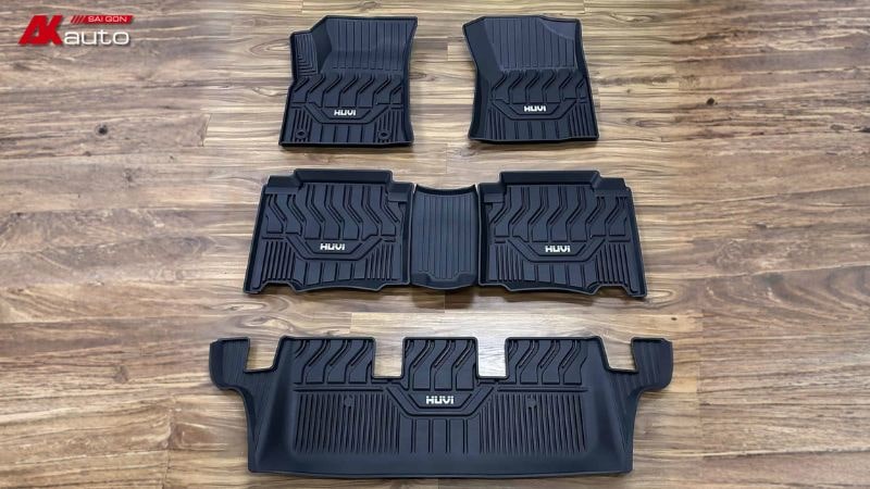 Thảm Huvi nhựa đúc cho khoang sàn Innova