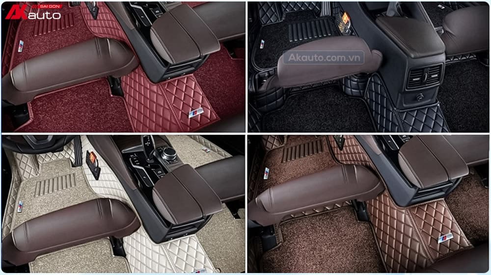 Lựa chọn thảm lót sàn ô tô đồng bộ với nội thất xe