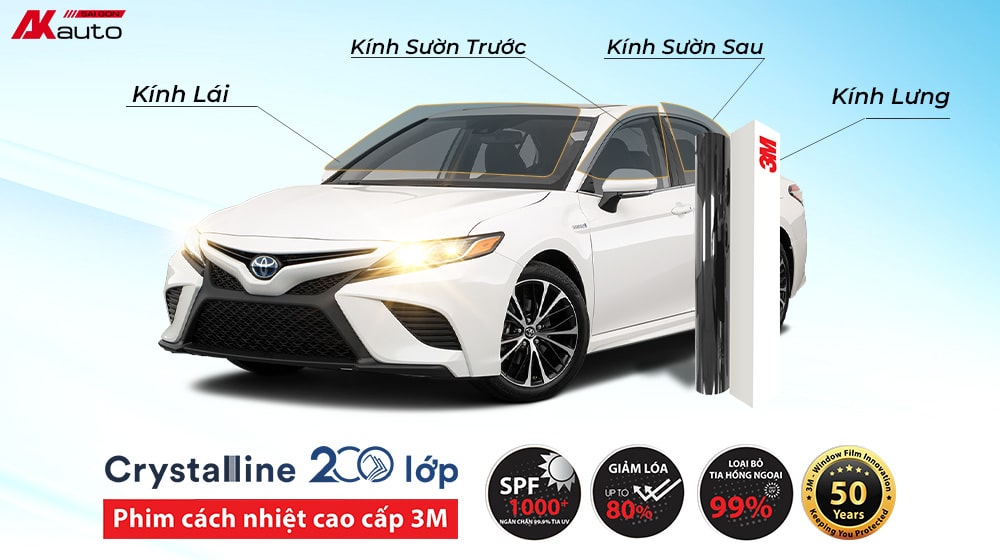 Phim cách nhiệt 3M là lựa chọn hàng đầu do chuyên gia khuyên dùng