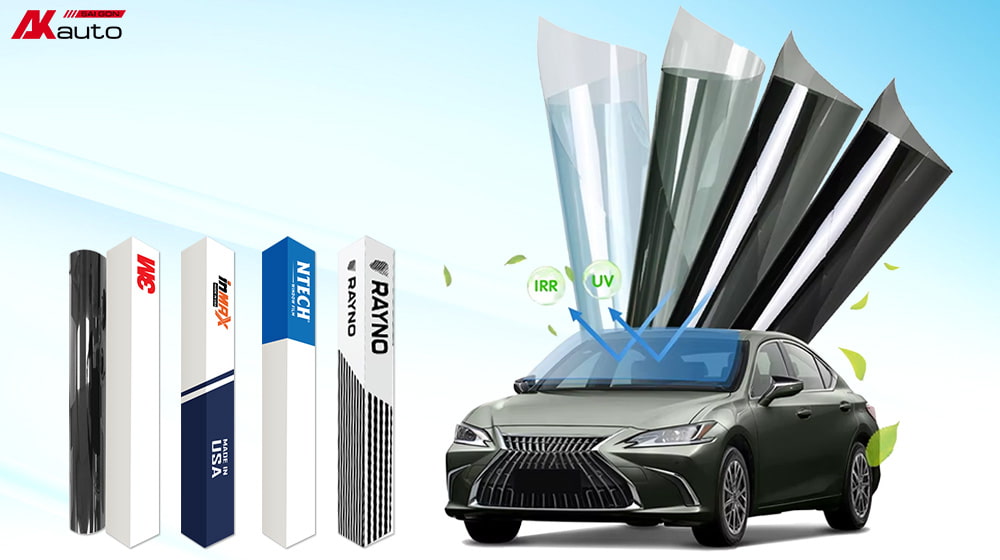 Phim cách nhiệt chống tia UV, tia hồng ngoại