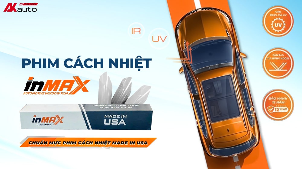 Phim cách nhiệt Inmax được nhiều anh em chủ xe ưa chuộng