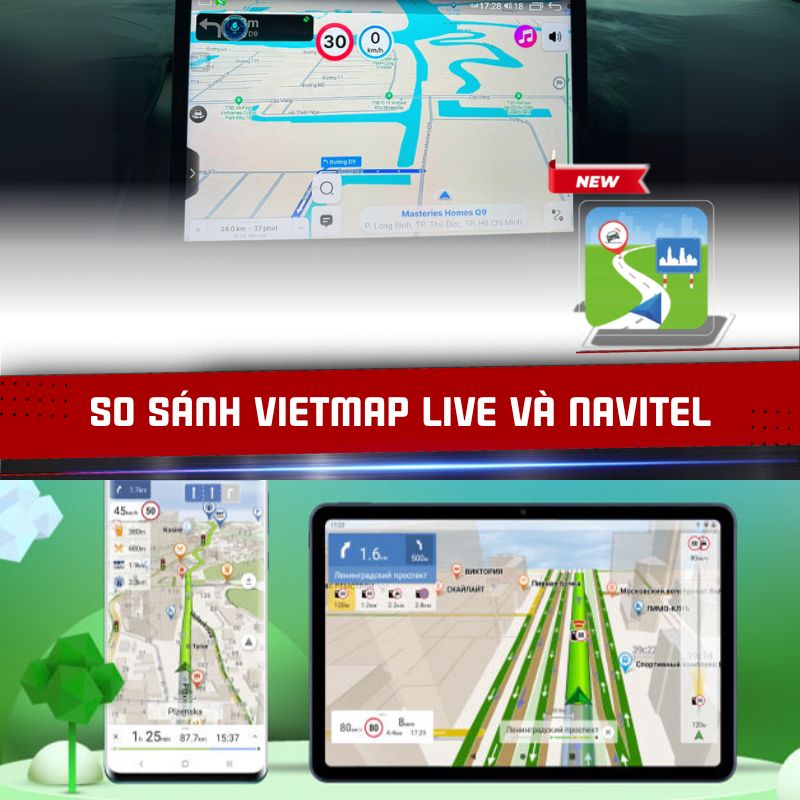 So Sánh Vietmap Live Và Navitel