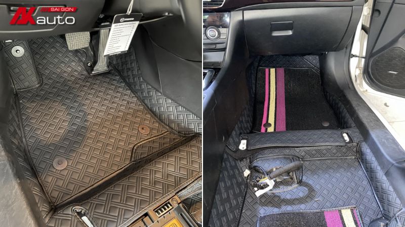 Thảm sàn 360 cho Mazda 6 phủ kín sàn xe, bảo vệ toàn diện