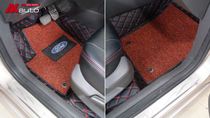 Thảm lót sàn 360 cao cấp cho xe Ford Focus