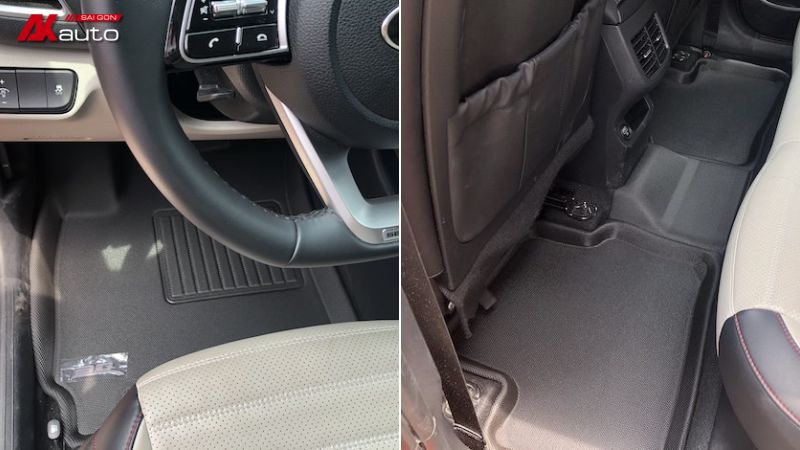 Thảm lót sàn 3D Kagu MAXpider dành cho xe Kia Seltos