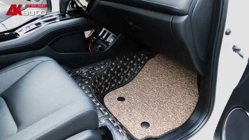 Thảm lót sàn 6D cao cấp được thiết kế theo form xe HRV