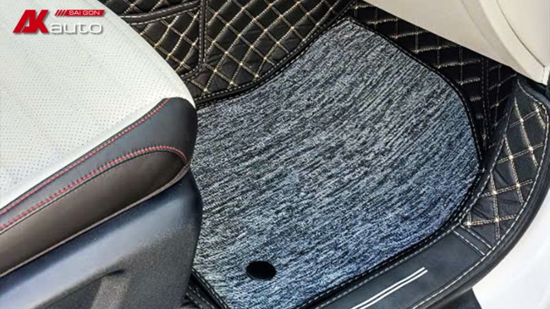 Thảm 6D dành cho Kia Rio, bảo vệ sàn chống ẩm mốc hiệu quả