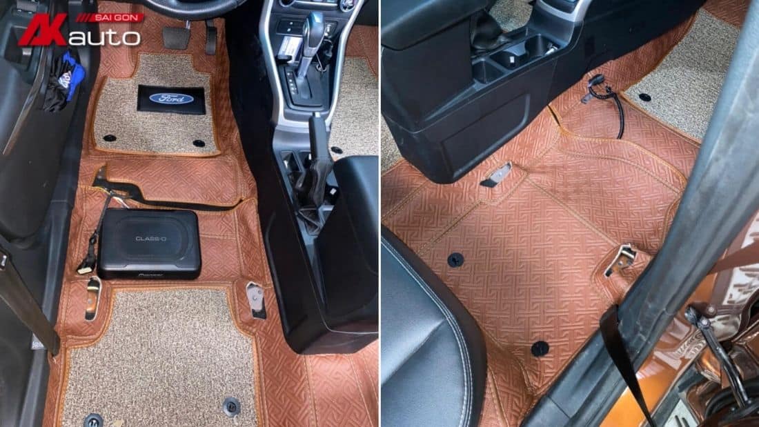 Thảm lót sàn ô tô 360 dành riêng cho xe Ecosport