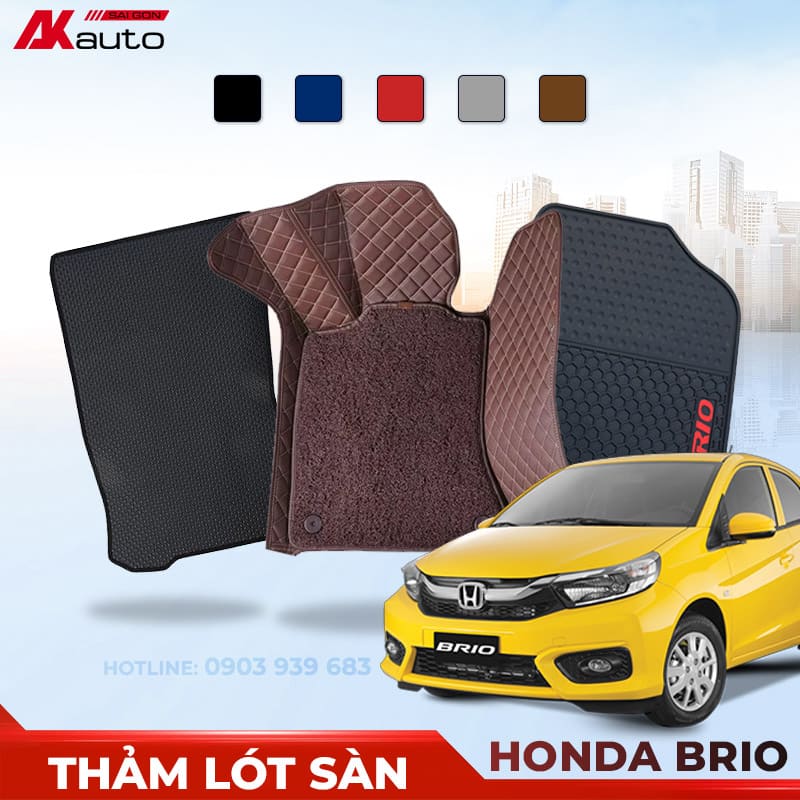 Thảm lót sàn Honda Brio