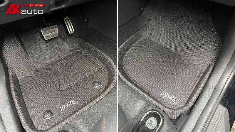 Thảm lót sàn 3D Kagu Maxpider được thiết kế riêng cho xe HRV