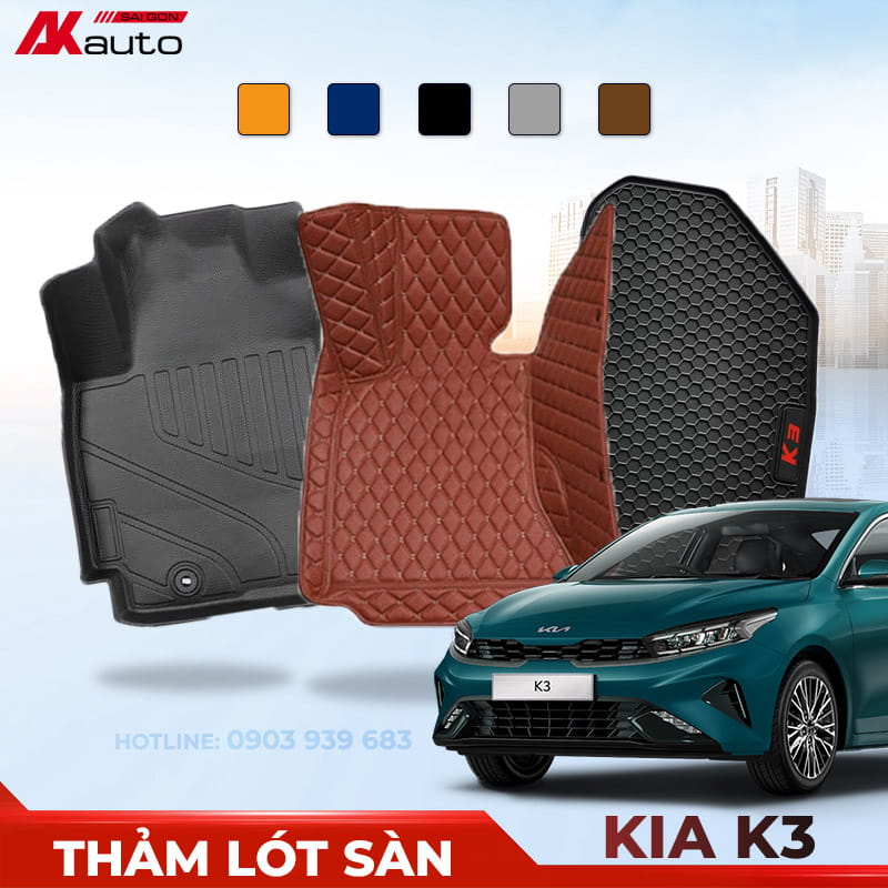 Thảm lót sàn Kia K3