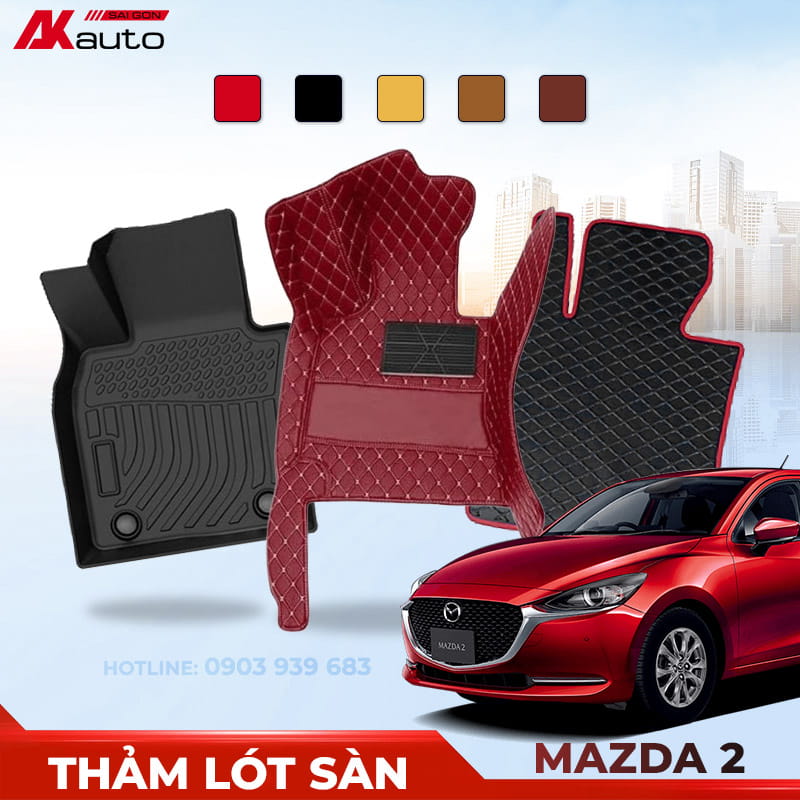 Thảm lót sàn Mazda 2