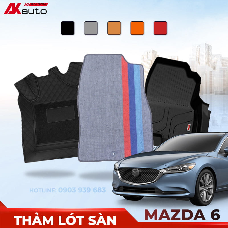 Thảm lót sàn Mazda 6