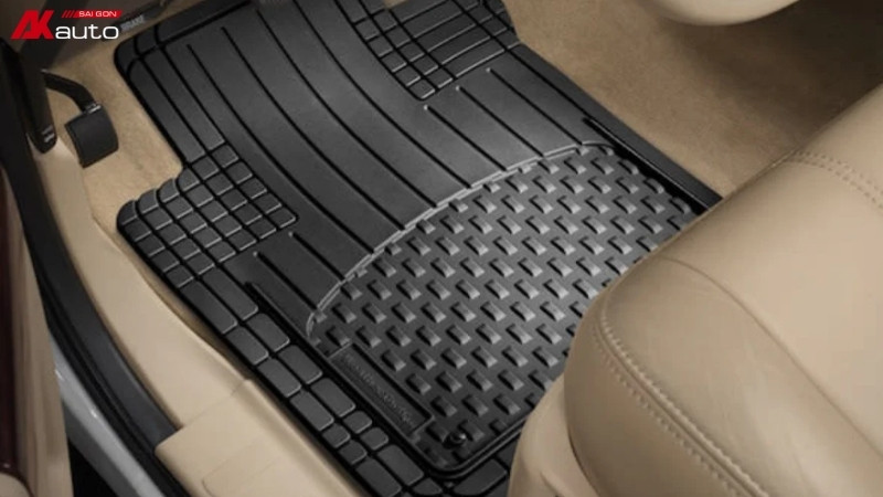 Thảm cao su chống nước tuyệt đối, bảo vệ sàn zin xe không ẩm mốc